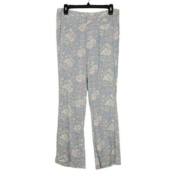 NWT Lily Ashwell Kylis Bell Bottom Pants Sz 6 Mama Floral Cottagecore Romantic - Picture 1 of 8
